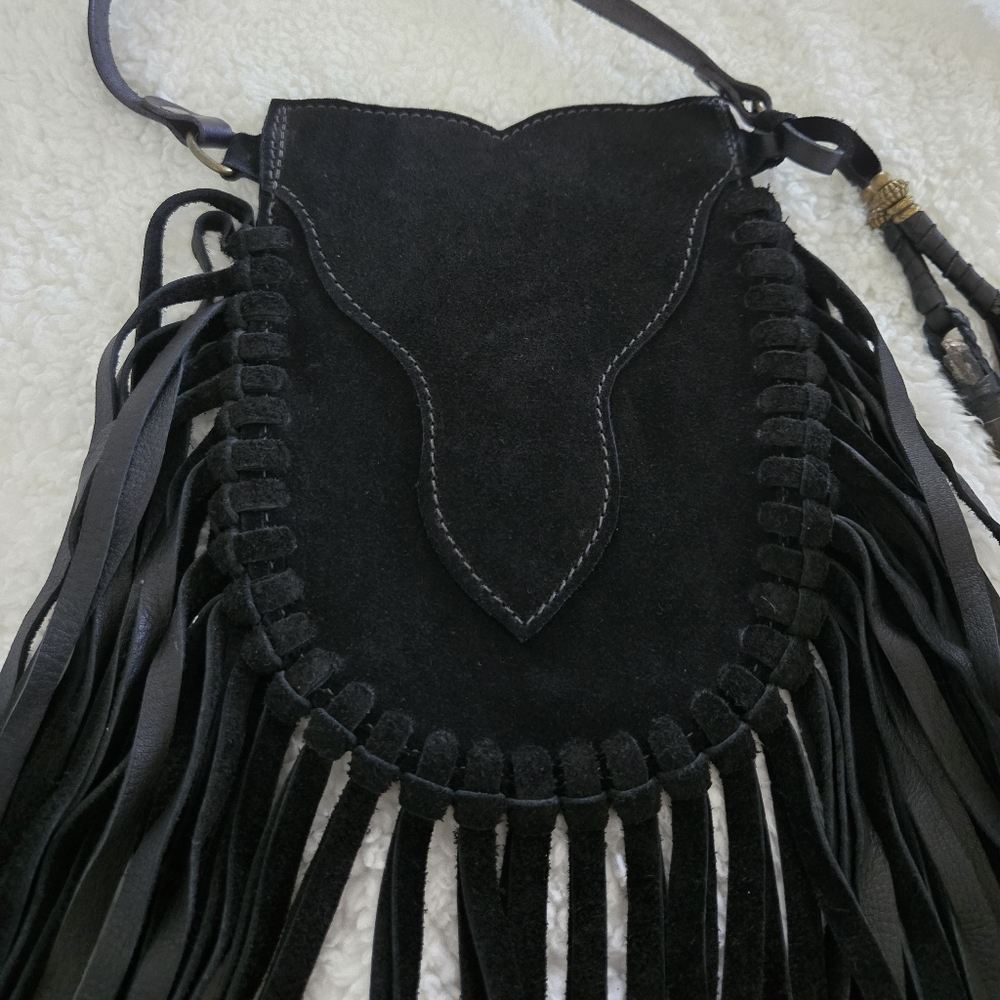 RESERVED❣️❣️Buffalo Girl Suede Phone Pouch - Picture 10 of 14